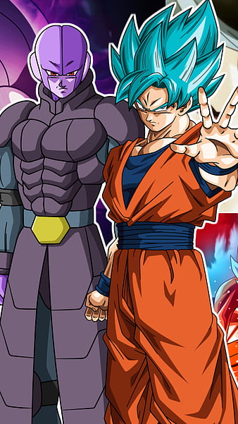 Goku and Hit, dragon ball super, universe 6, universe 7, HD phone wallpaper