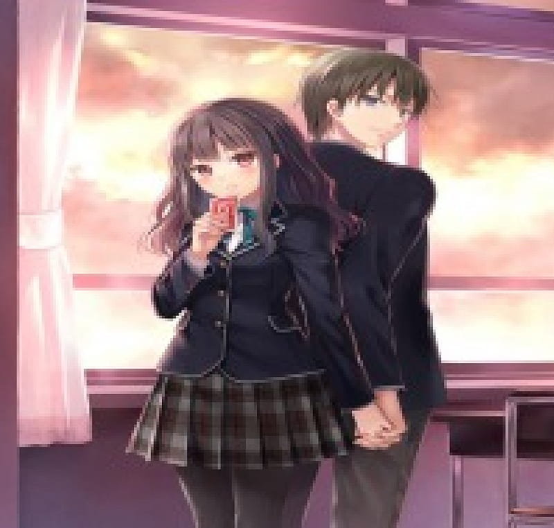 Secret Love, pretty, romance, cute, school, uniform, love, orginal ...