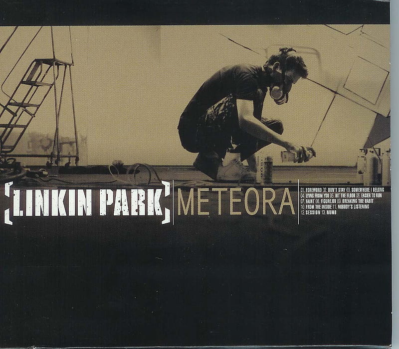 Linkin Park Meteora, meatle, microphone, rock, band, stage, guitars, singer, HD wallpaper