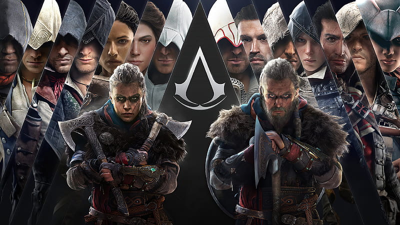 Assassins Creed, microsoft, odyssey, origins, playstation, syndicate, ubisoft, valhalla, xbox, HD wallpaper