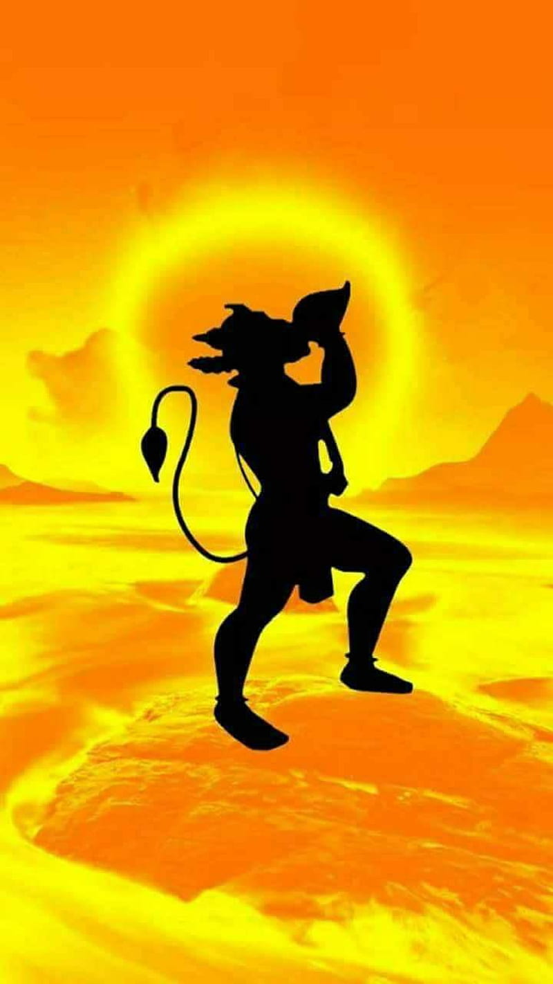 Hanuman, jai, ram, sri, HD phone wallpaper