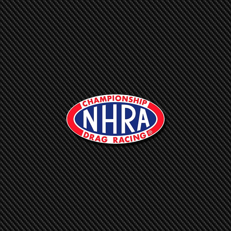 NHRA Carbon, badge, emblem, logo, HD phone wallpaper