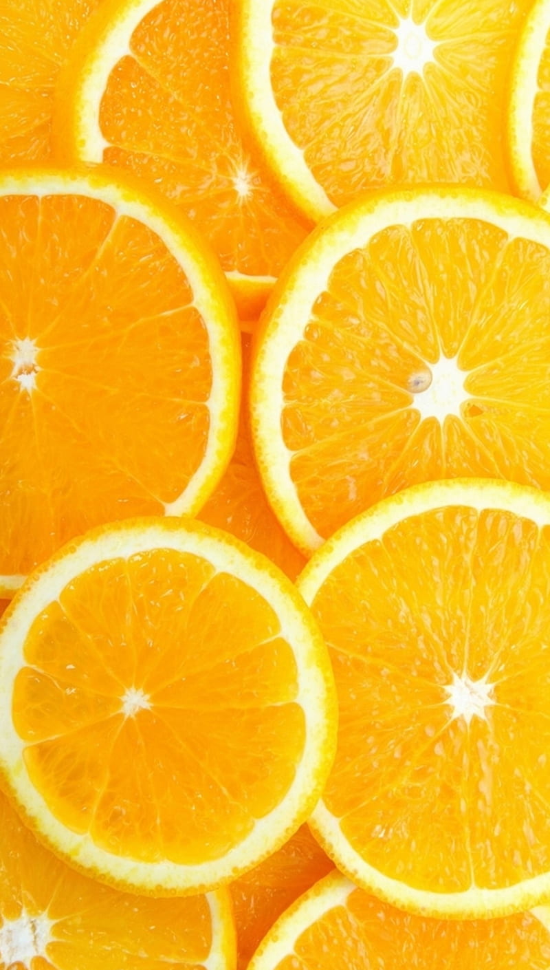 Orange Slices, bonito, cute, food, fruit, good, nice, sweet, yellow, HD phone wallpaper