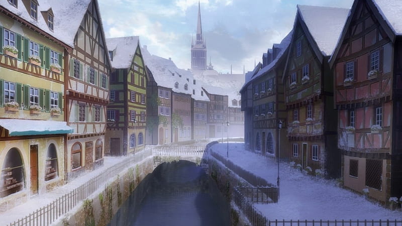 30+ Anime Winter HD Wallpapers and Backgrounds