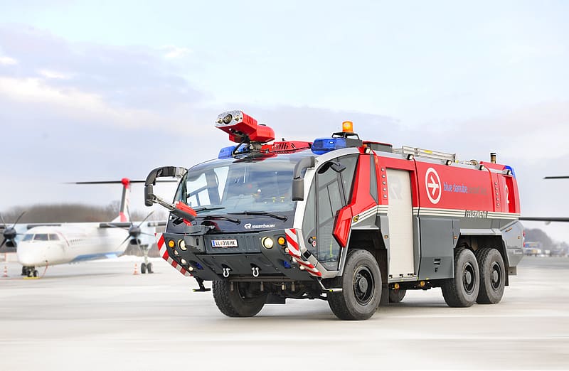 Vehicles, Fire Truck, Fire Engine, Rosenbauer Fire Truck, HD wallpaper