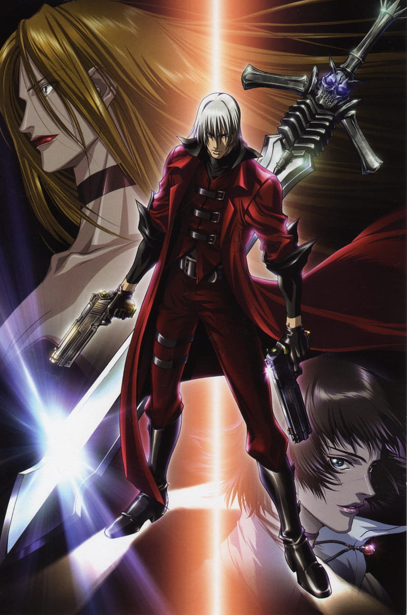 Devil May Cry, Dante (Devil May Cry), anime, HD phone wallpaper | Peakpx