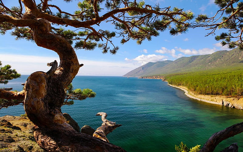 Microsoft Apps, Lake Baikal Russia, HD wallpaper