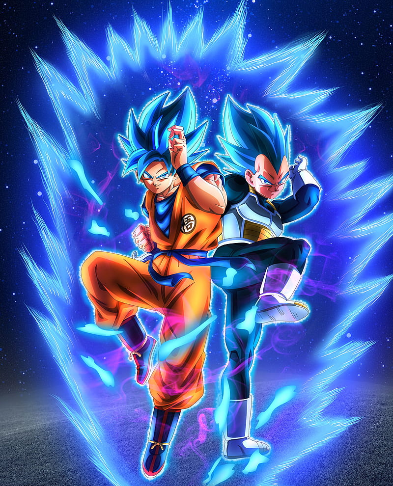 goku broly vegeta  Dragon ball super, Dragon ball, Dragon ball z