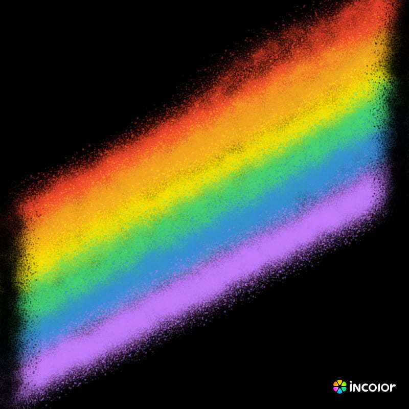 Rainbow flag, black, rainbow, HD phone wallpaper