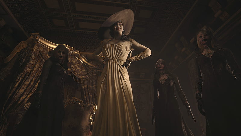 Resident Evil Village Tall Vampire Lady, HD wallpaper