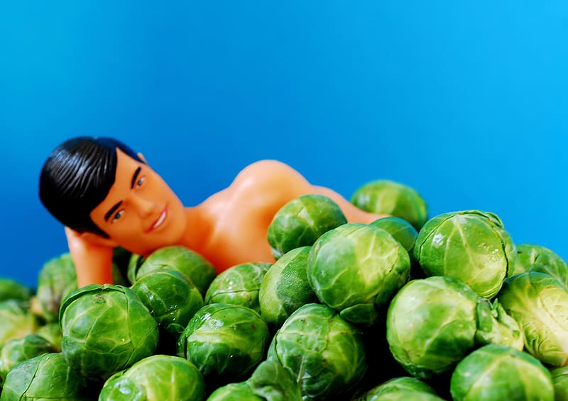 Funny, Toy, Humor, Brussel Sprout, HD wallpaper