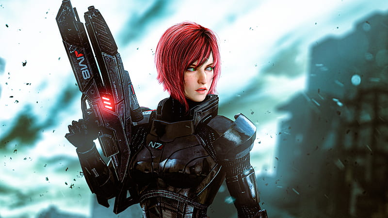 Jane In Mass Effect , mass-effect-andromeda, games, ps-games, xbox-games, pc-games, artwork, HD wallpaper