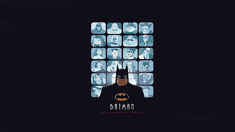 Batman The Animated Tv Series , batman, superheroes, HD wallpaper