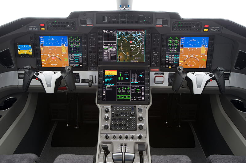 Pilatus PC24 Cockpit, airplane, jet, HD wallpaper