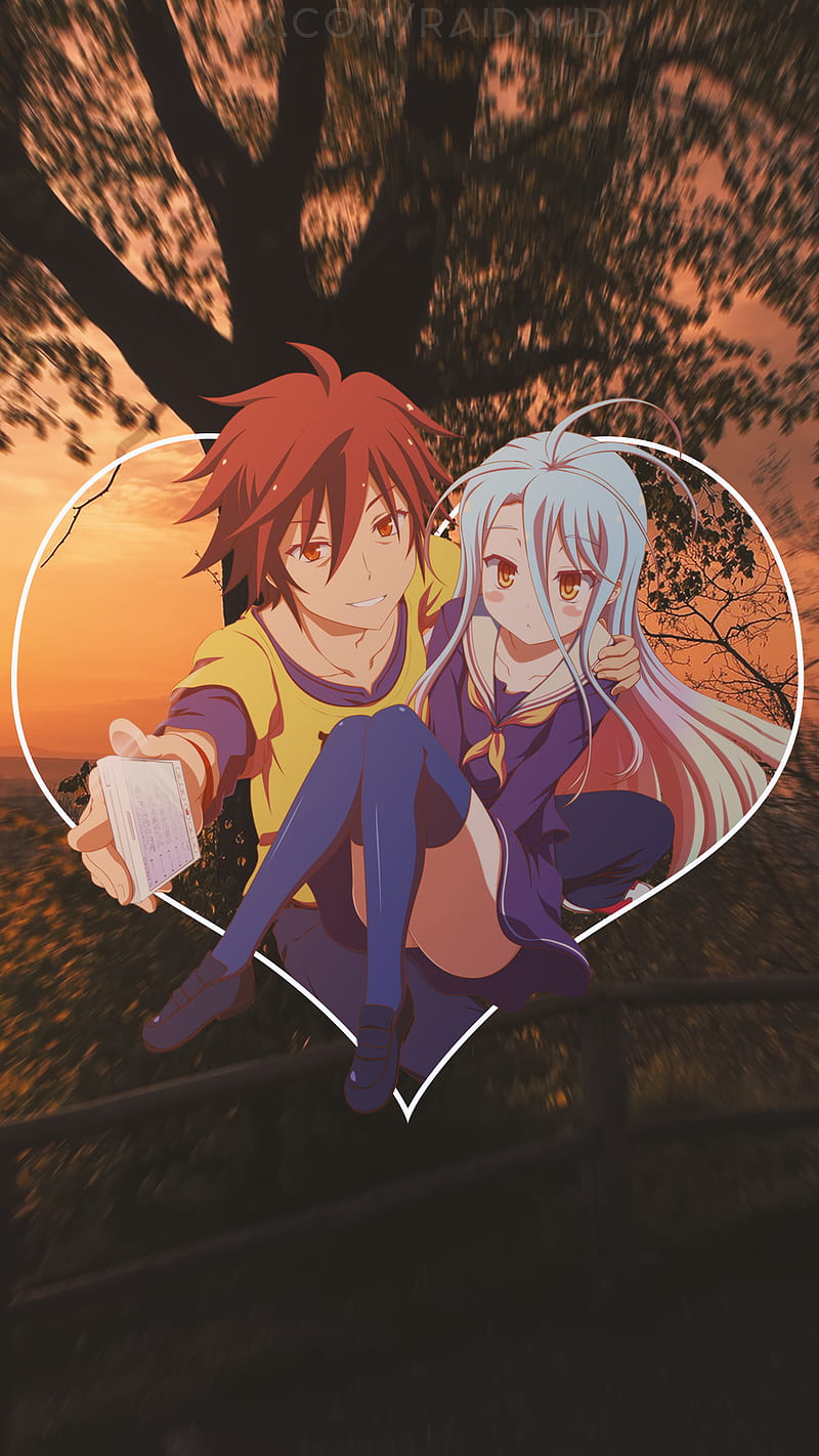 Wallpaper background, Sora, Shiro, No game no life, the game to