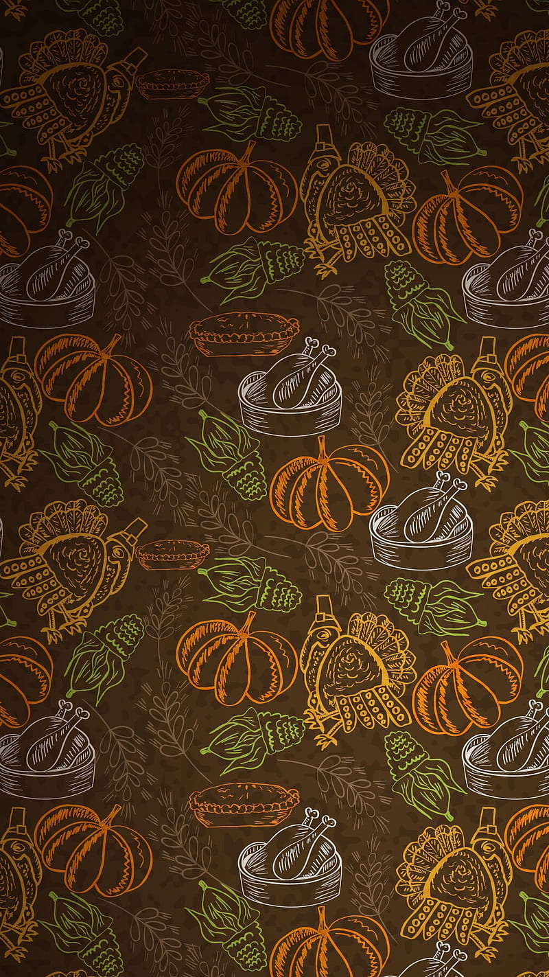 Gobble Gobble, thanksgiving, turkey, HD phone wallpaper