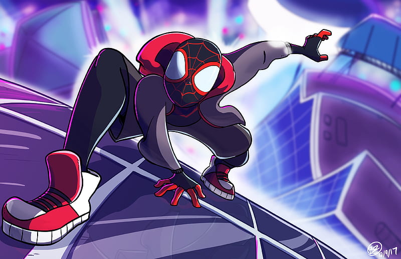 SpiderMan Into The Spider Verse 2018 Artwork, spiderman-into-the-spider-verse, 2018-movies, movies, spiderman, animated-movies, artwork, HD wallpaper