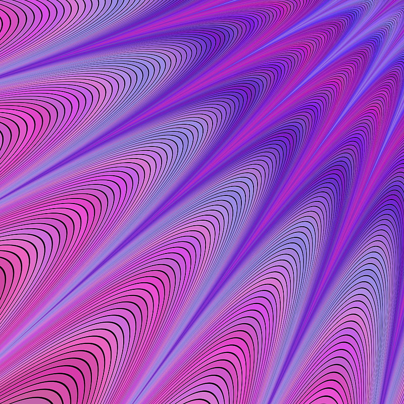 patterns, wavy, pink, embossed, HD phone wallpaper