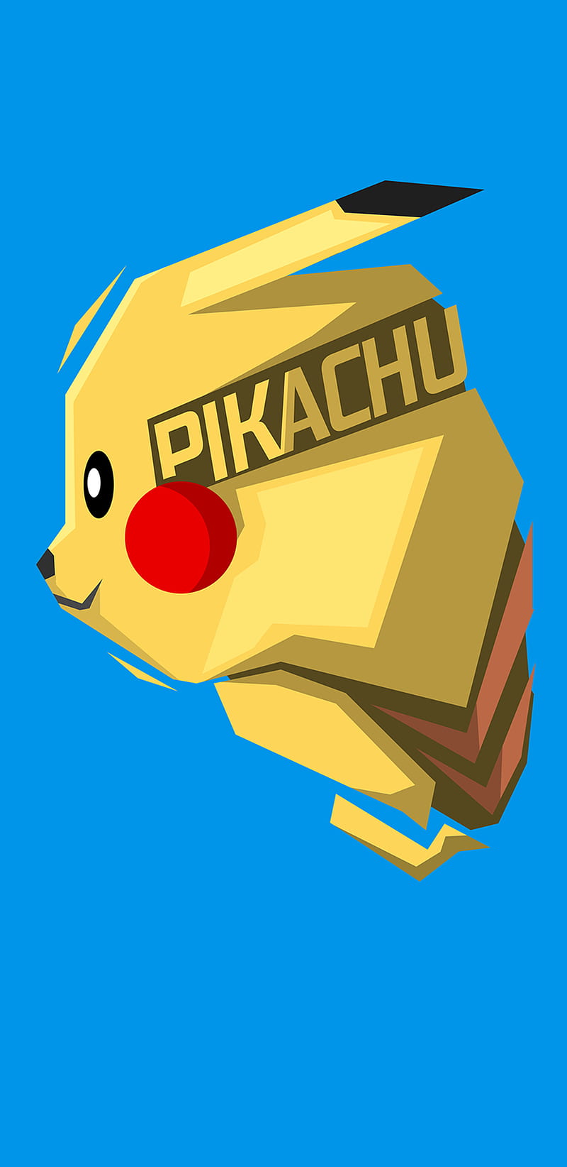 Pokemon Pikachu Logo Glow in the Dark