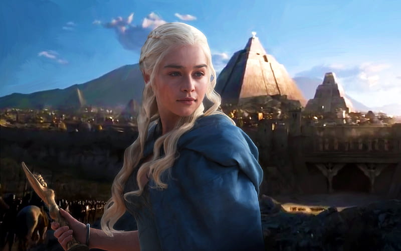 Daenerys Targaryen Season_5, 5, series, Season, drama, tv, HD wallpaper