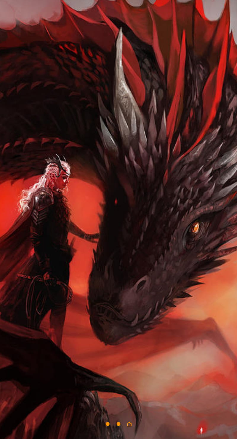 Mother of Dragons, dragon, game, got, khaleesi, thrones, HD phone wallpaper