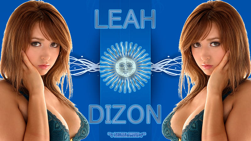 TWO wonderful LEAH DIZON, girl, people, leah dizon, sexy, dalissa, HD wallpaper