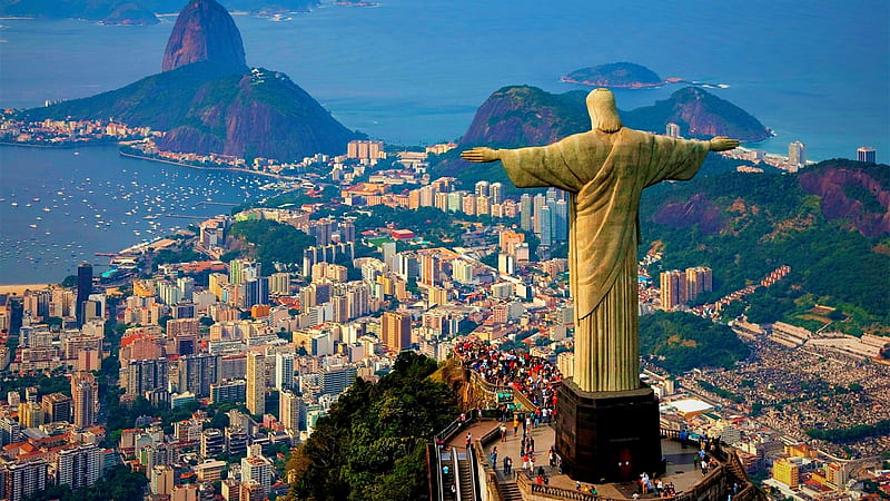 Jesus Rio De Janeiro Statue Jesus, HD wallpaper