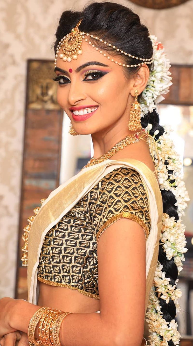 Shama Taj , kannda actress, traditional, HD phone wallpaper