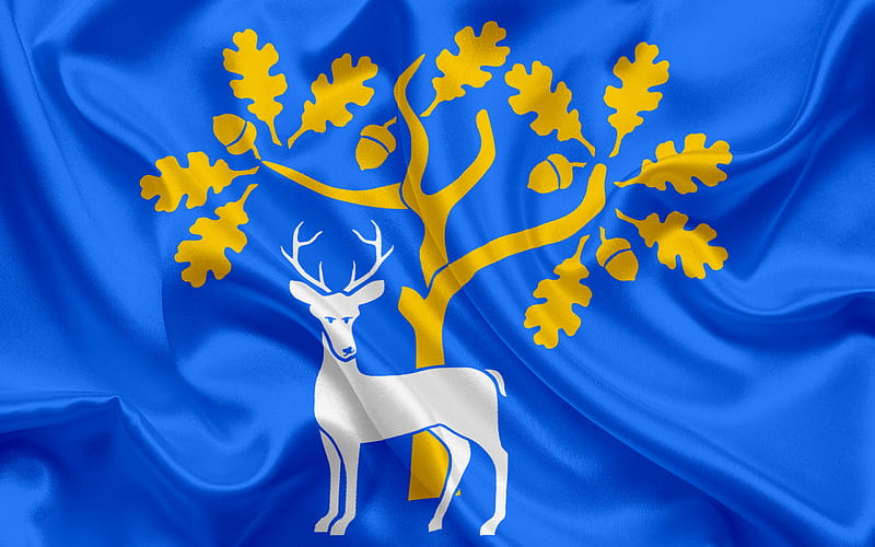 County Berkshire Flag, England, flags of English counties, Flag of Berkshire, British County Flags, silk flag, Berkshire, HD wallpaper