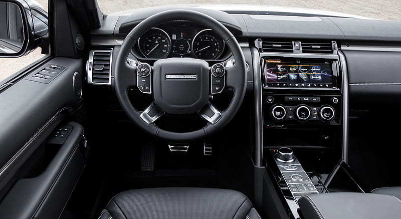 2018 Land Rover Discovery HSE Si6 (Color: Silicon Silver; US-Spec) - Interior, Cockpit , car, HD wallpaper