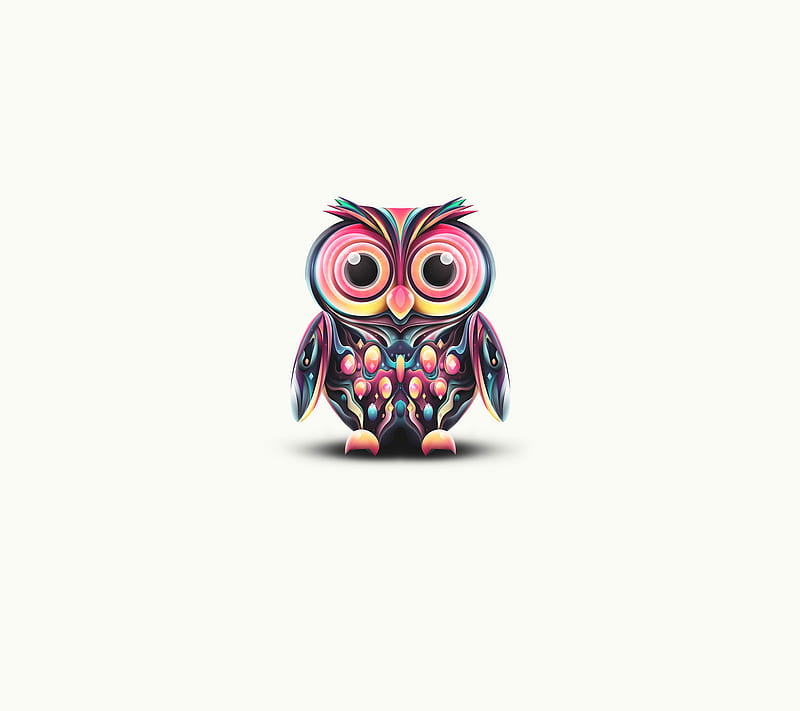 Owl, art, HD wallpaper | Peakpx