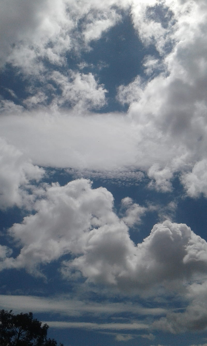 sky, bonitas, clouds, HD phone wallpaper