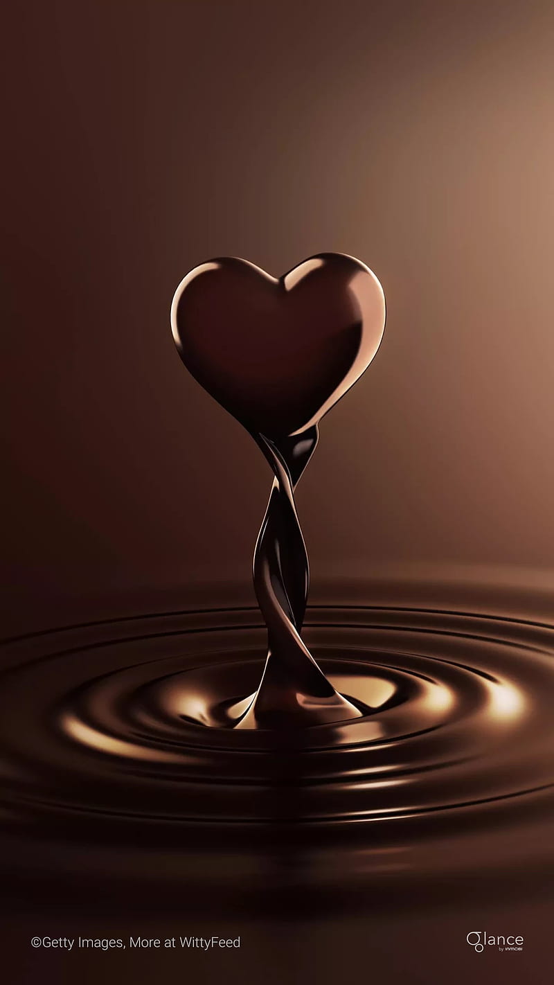 Chocolate, candle, dairy milk heart, love, HD phone wallpaper | Peakpx
