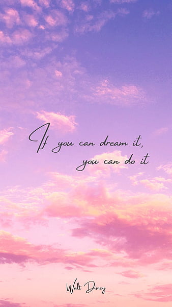 If you dream it You can do it violet brick wall, Walt Disney Quotes ...