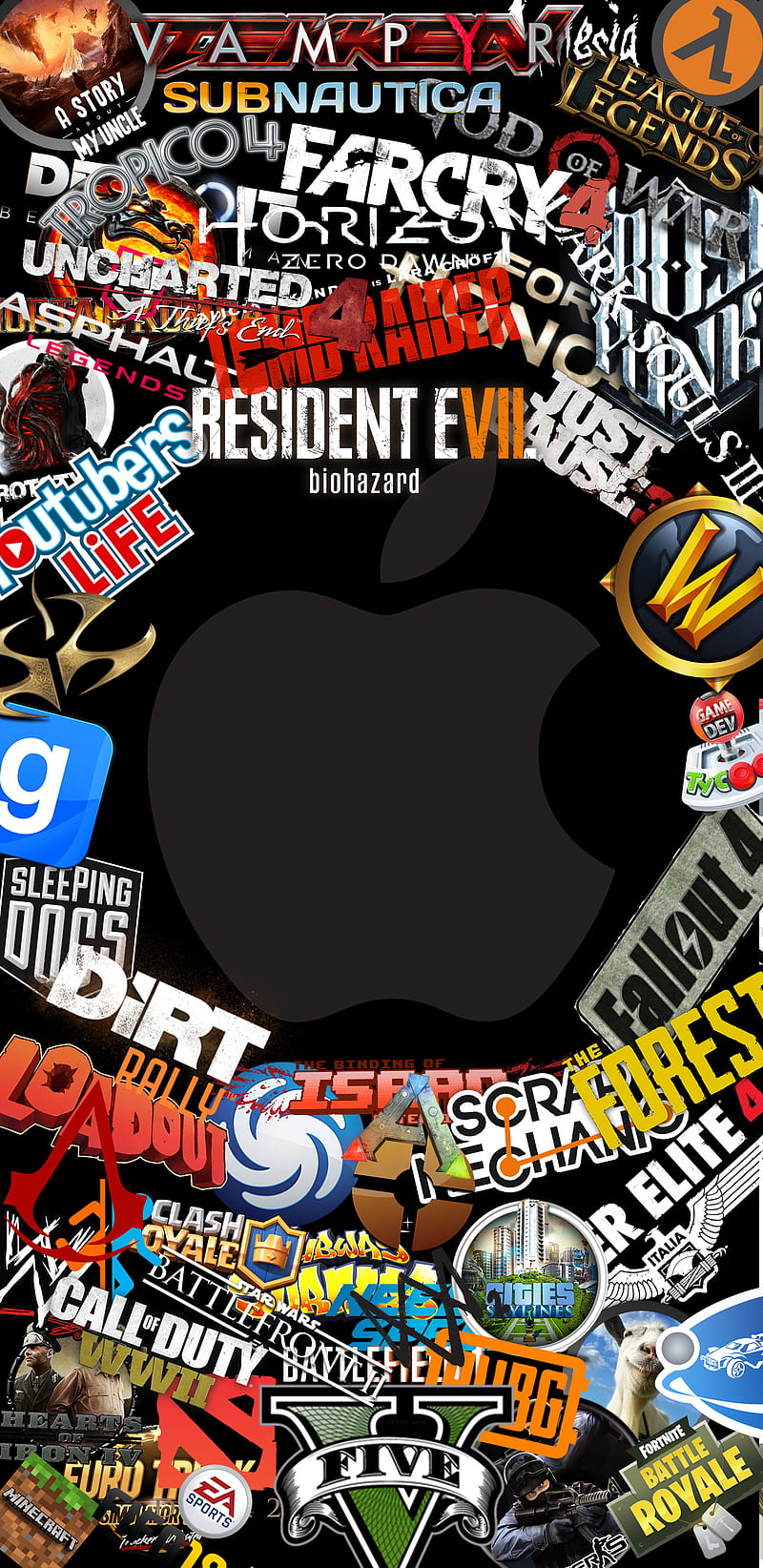 trash gaming, apple, best, cool, gamer, games, gaming, imac, ios, iphone, HD phone wallpaper