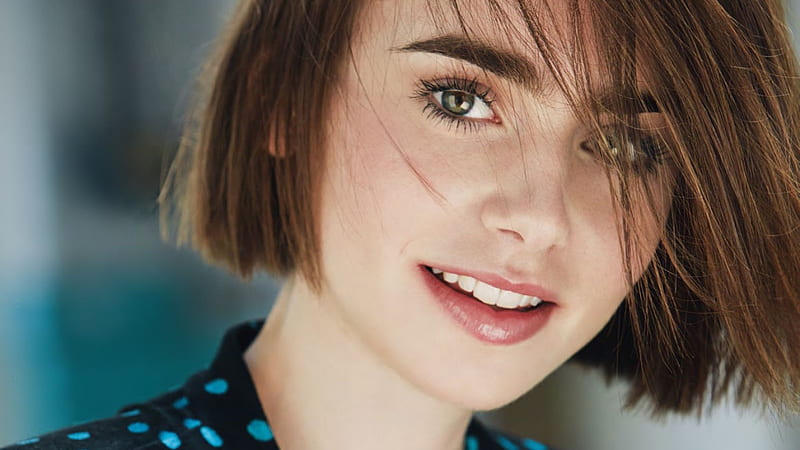 Lily Collins , lily-collins, girls, celebrities, model, HD wallpaper