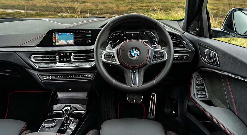 2021 BMW 128ti (UK-Spec) - Interior, Cockpit , car, HD wallpaper