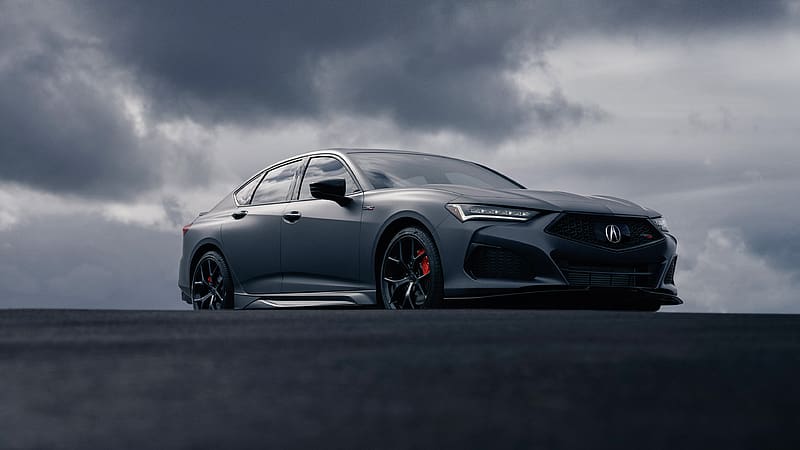 2023 Acura TLX Type S PMC Edition, Sedan, Turbo, Type-S, V6, car, HD wallpaper