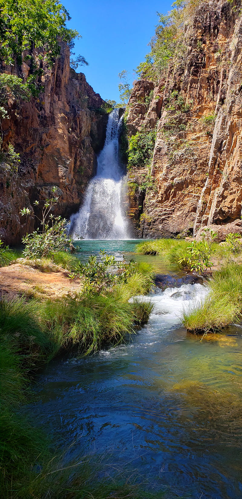 Water falls, HD phone wallpaper | Peakpx