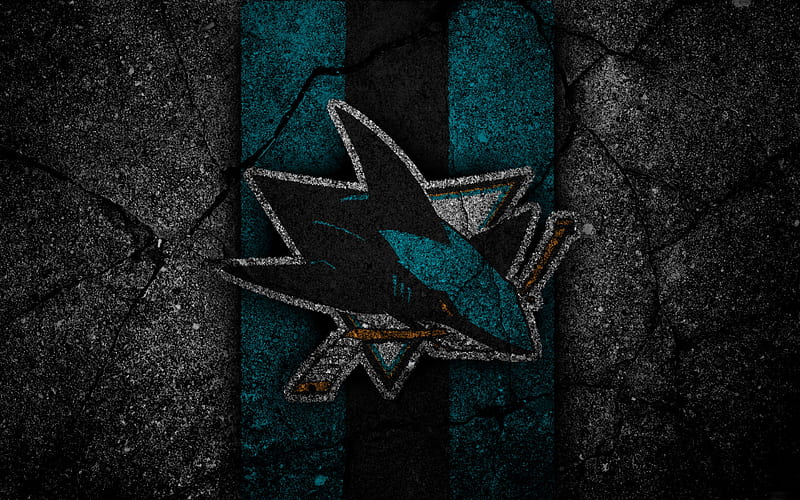 San Jose Sharks Logo (Page 1), San José California, HD wallpaper