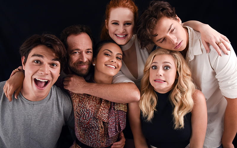 Riverdale, 2017, Betty Cooper, Fred Andrews, Luke Perry, Cole Sprouse, Jughead Jones, Archie Andrews, Camila Mendes, Veronica Lodge, Madelaine Petsch, Lili Reinhart, Cheryl Blossom, HD wallpaper