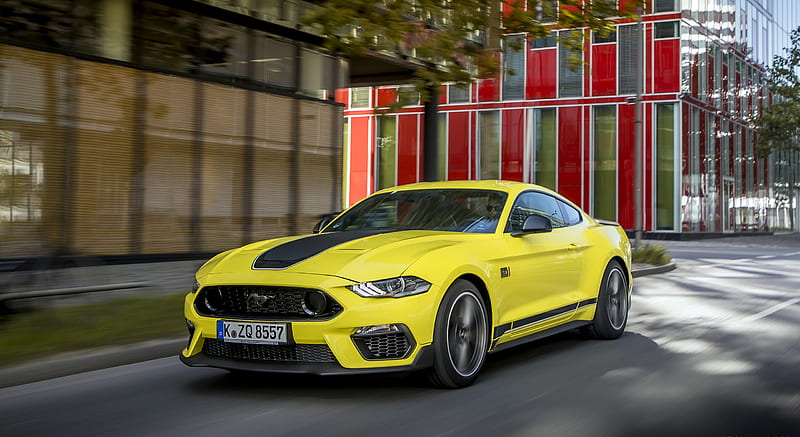 2021 Ford Mustang Mach 1 (EU-Spec) (Color: Grabber Yellow) - Front ...