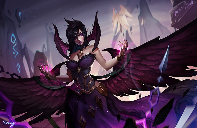 Morgana League Of Legends, HD wallpaper