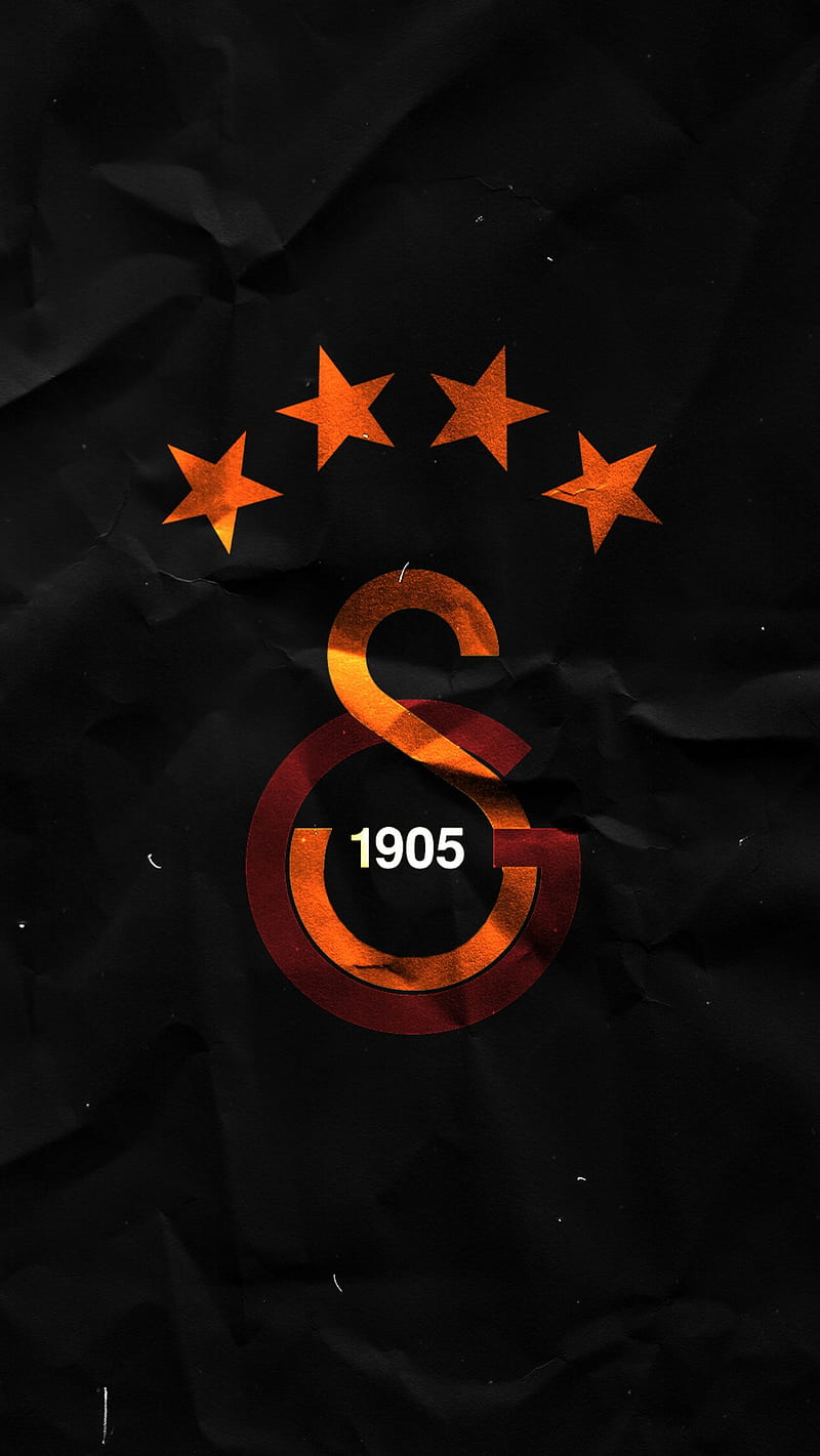 GALATASARAY, 1905, amblem, arma, aslan, black, cimbom, cimbombom, lion, logo, HD phone wallpaper