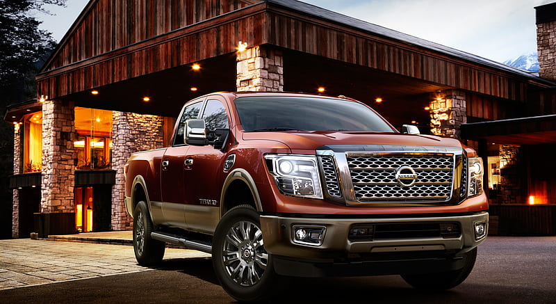 2016 Nissan Titan XD - Front , car, HD wallpaper