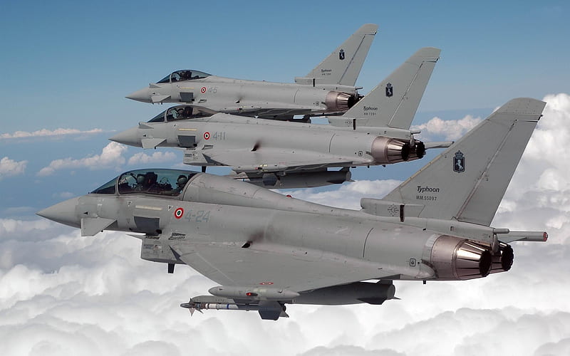 Eurofighter Typhoon -Military aircraft, HD wallpaper