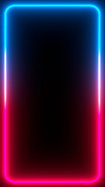 RGB Frame 2, black, border, darkness, edges, glow, gradient, light ...