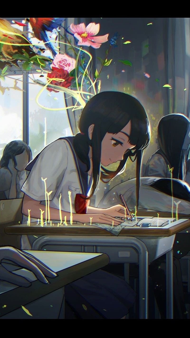 Anime Boy Reading Book, Anime Studying HD phone wallpaper | Pxfuel