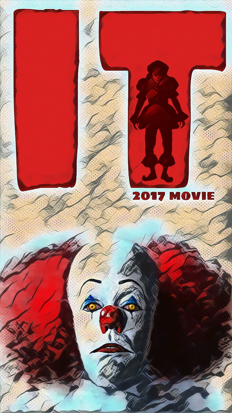 Pennywise, clown, horror, it, movie, HD phone wallpaper