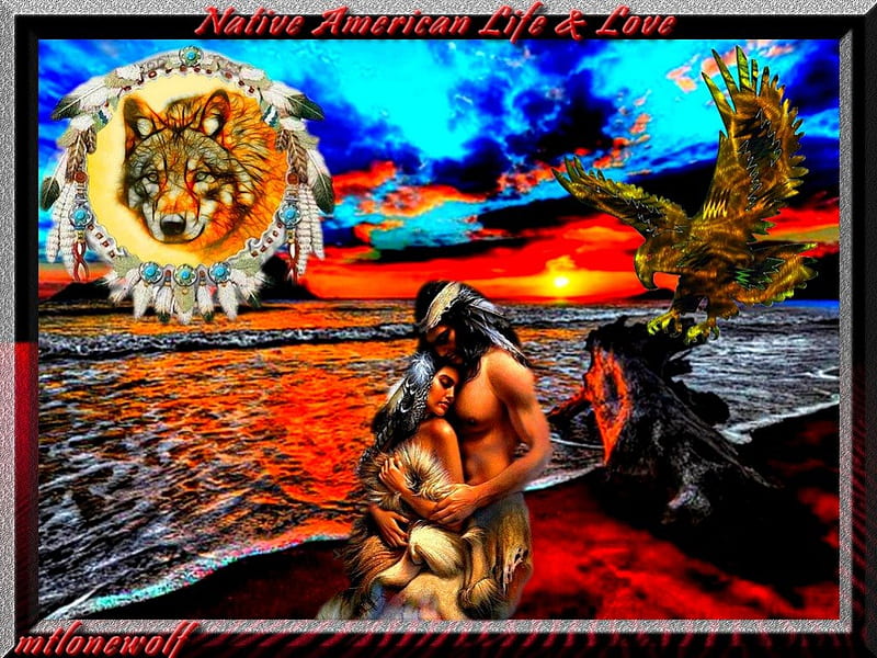 Native American Life & Love, catcher, sunset, native american, sweet, desire, devoted, dreamcatcher, love, sunrise, tender, life, ocean, eagle, religion, sky, hug, deep, simplicity, wolf, native, spiritistic, death, kind, bonito, innocent, gentle, commitment, sincerity, dream, spirtual, indian, mtlonewolf, spirit, dream catcher, bond, simple, passion, kindred, earth, natural, HD wallpaper